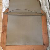 Venetian mirror art deco pink 77x101cm