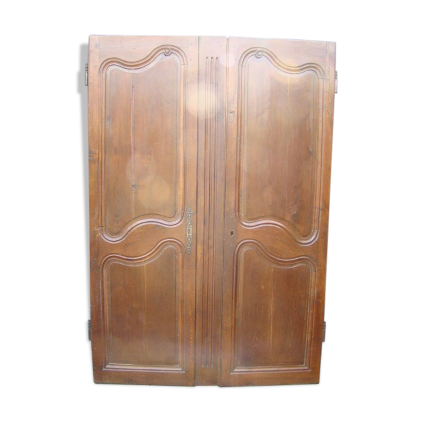 Old oak cabinet doors