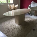 Travertine table