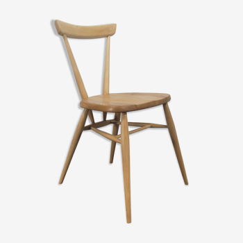 Ercol single back stacking dining chair, 1960s - no.2