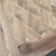 Renovated Louis XV extendable dining table walnut 265cm
