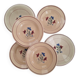 Vintage Luneville K&G plates