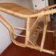Armchair child vintage rattan wicker