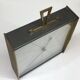 Manthe Germany brass wall clock