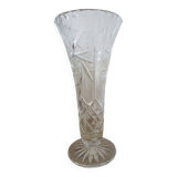 Vase en cristal ciselé