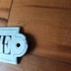 Doorbell enamel plate