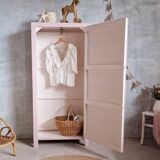 Velvet pink cabinet