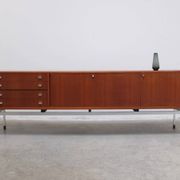 Large modernist sideboard by Werner Wölfers for V-Form, 1960s