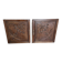 Paire de portes en bois sculpté en chêne