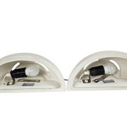 2 appliques en céramique par Ikea modèle V9704, années 90