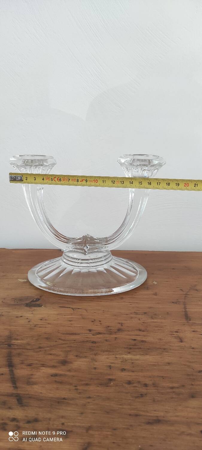 Glass Candle Holder