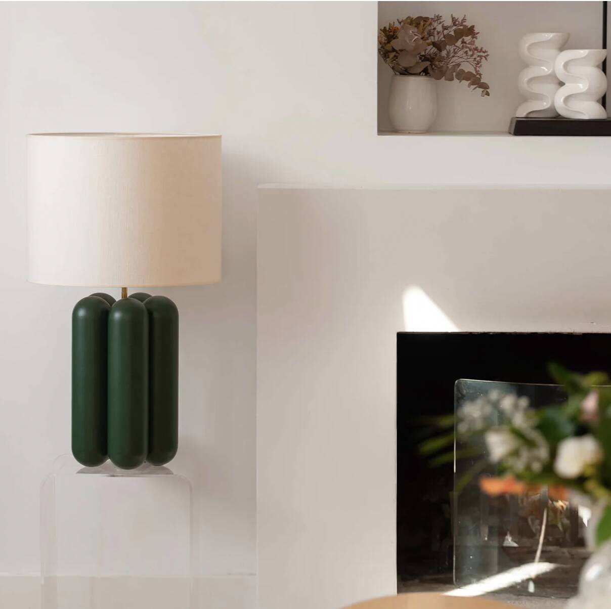 Large charlotte lamp - GREEN