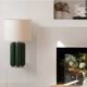 Large charlotte lamp - GREEN