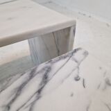 Set of 3 Italian Marble Nesting Tables, 1980s
