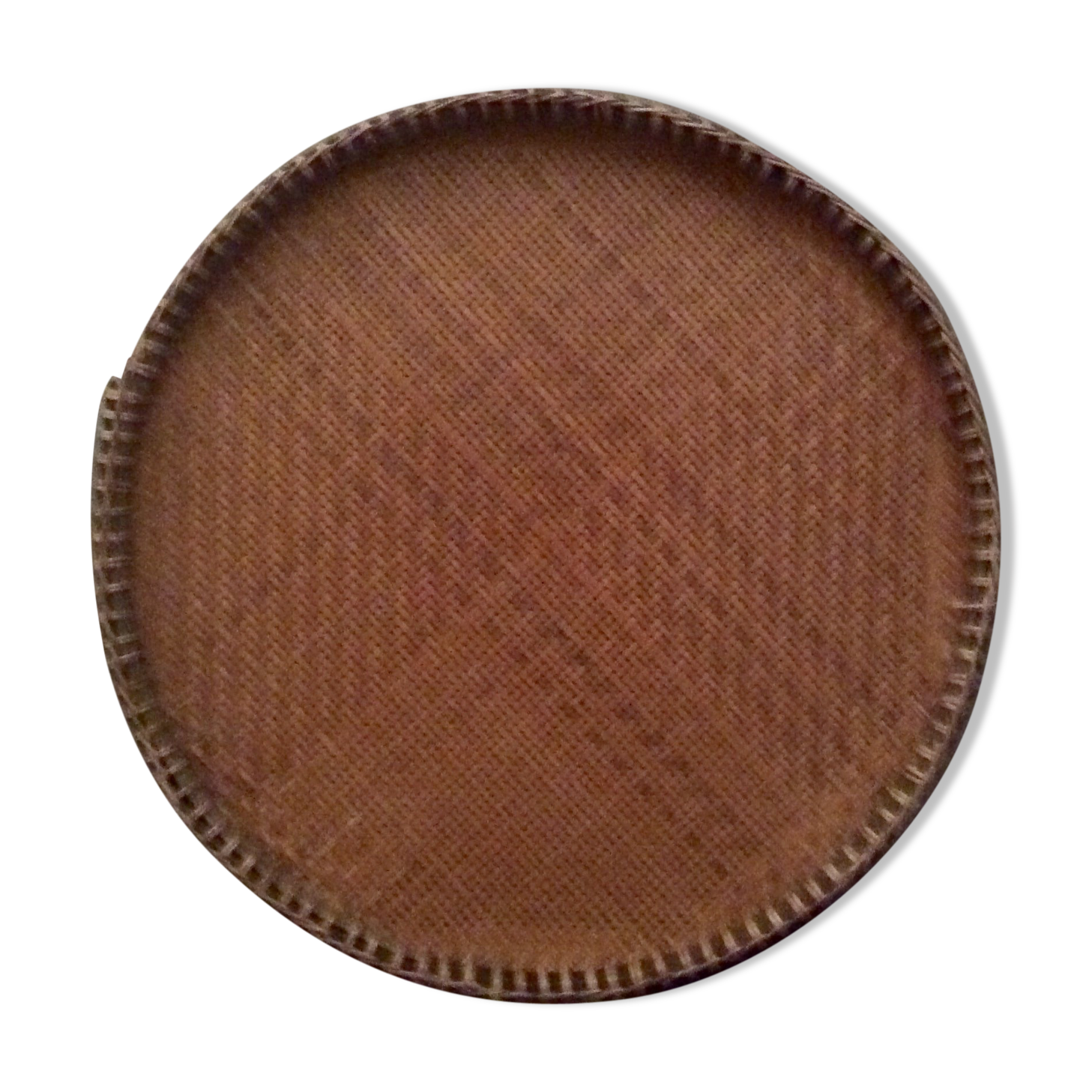 Woven tray vintage