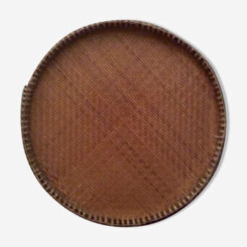 Woven tray vintage