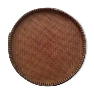 Woven tray vintage
