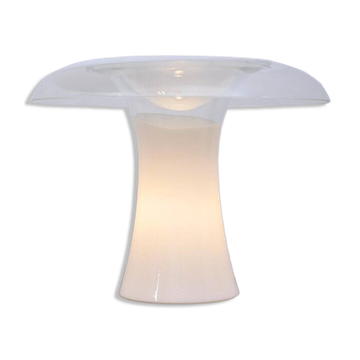 Mushroom table lamp in Murano glass, attributed to Vistosi, 1970s