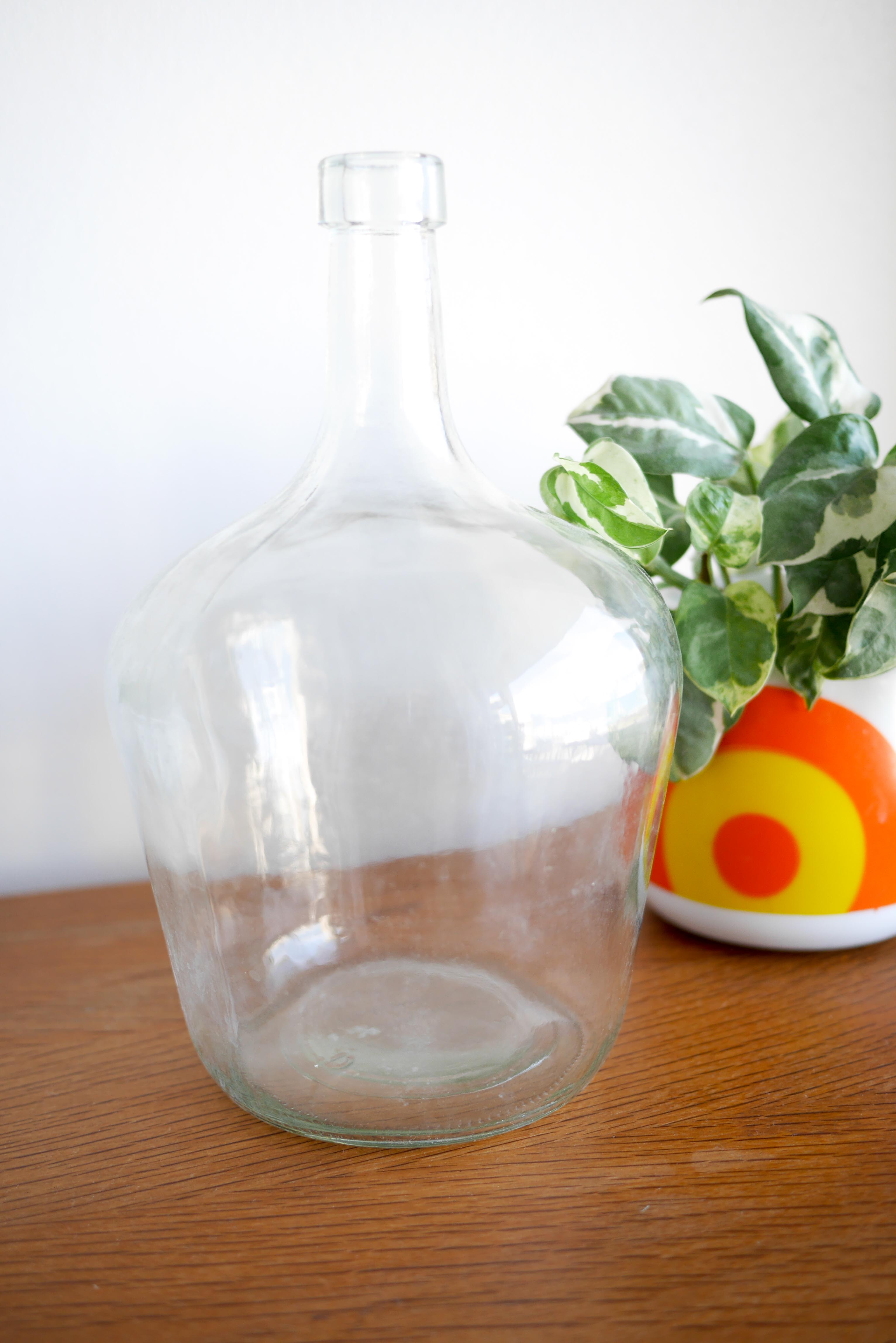 Demijohn transparent