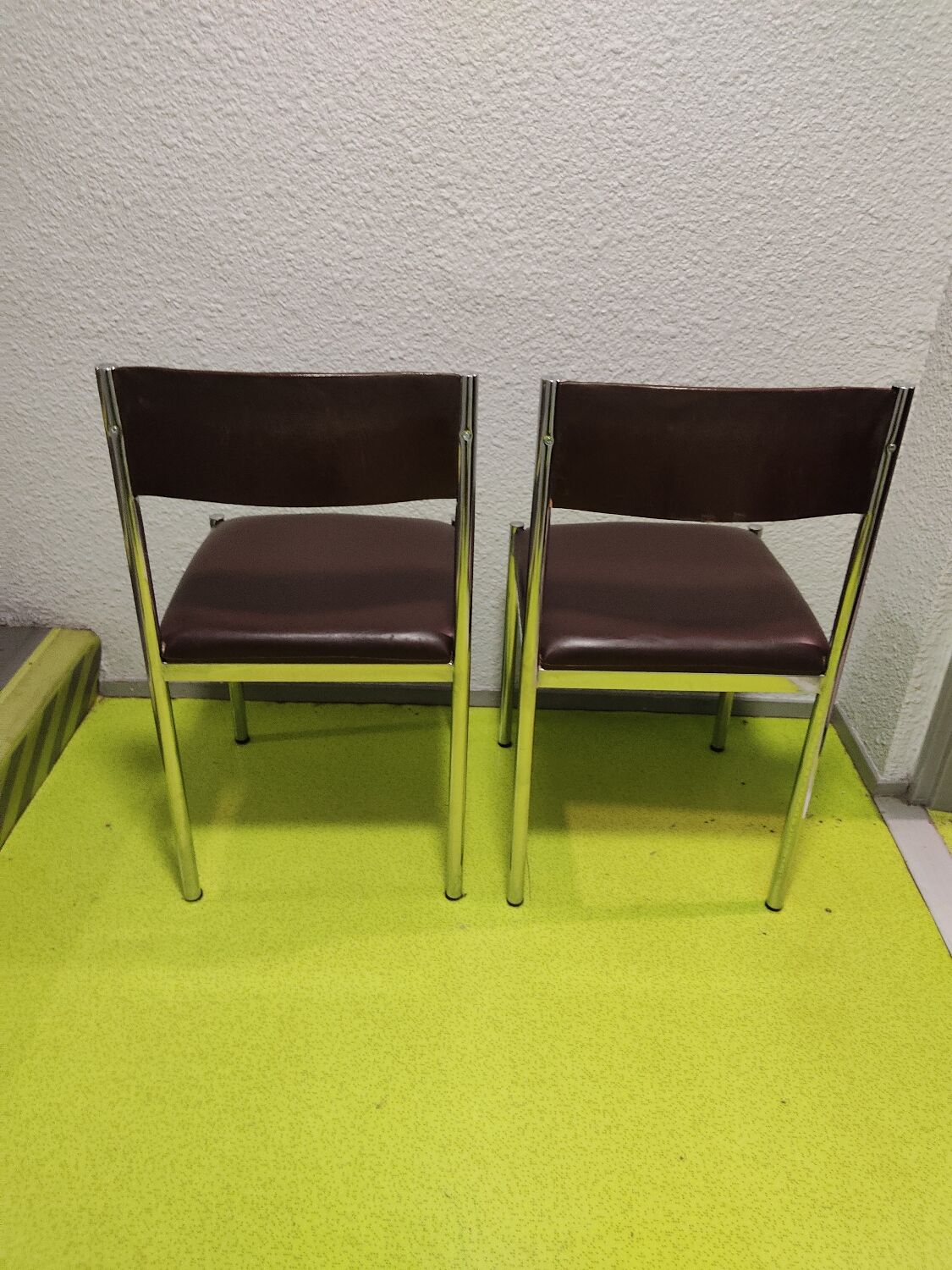 Vintage Collomb chairs 1970