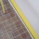 Giandomenico Belotti desk for Fly Line, yellow metal