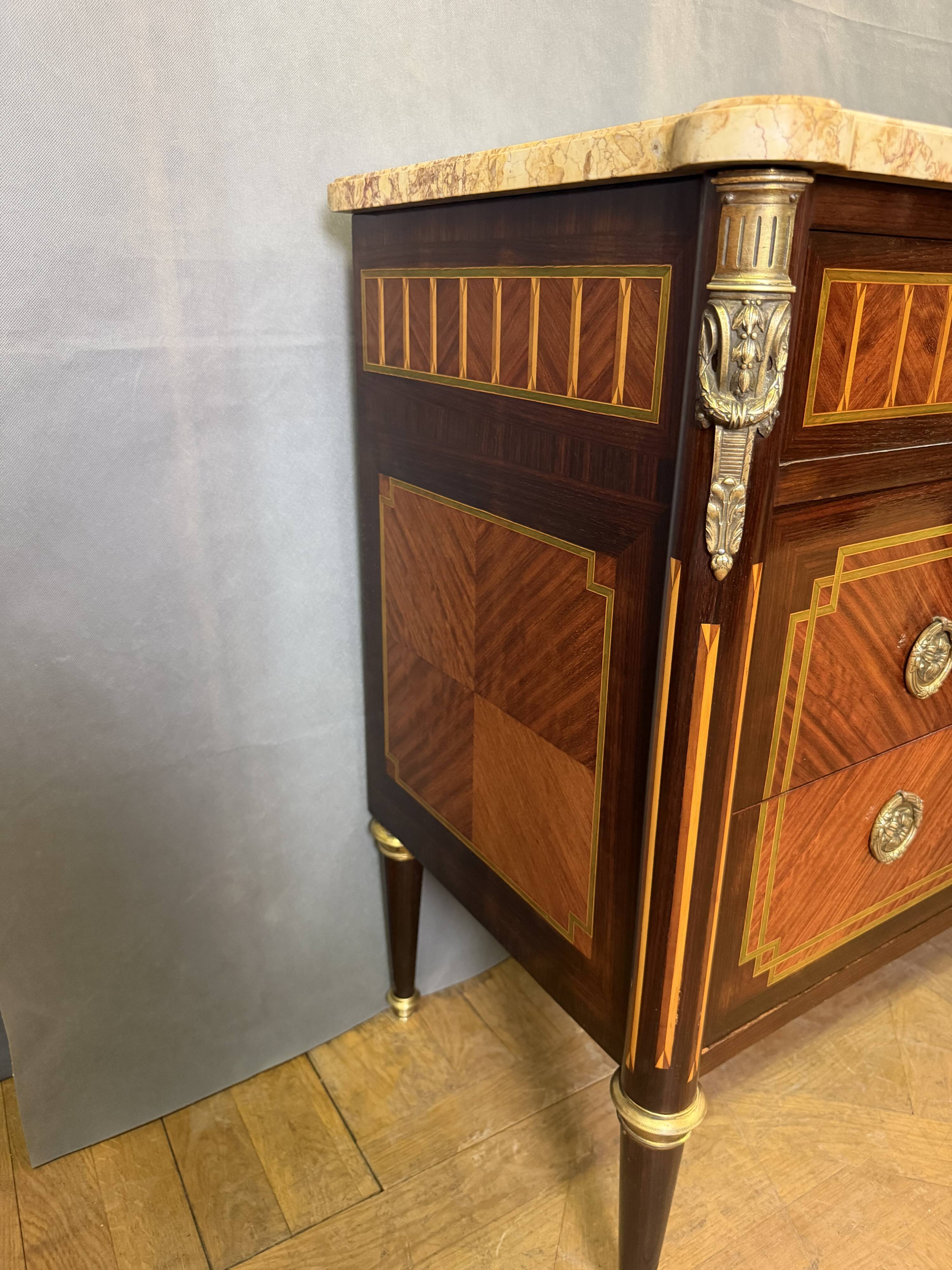 Louis XVI commode from the late 19th century.