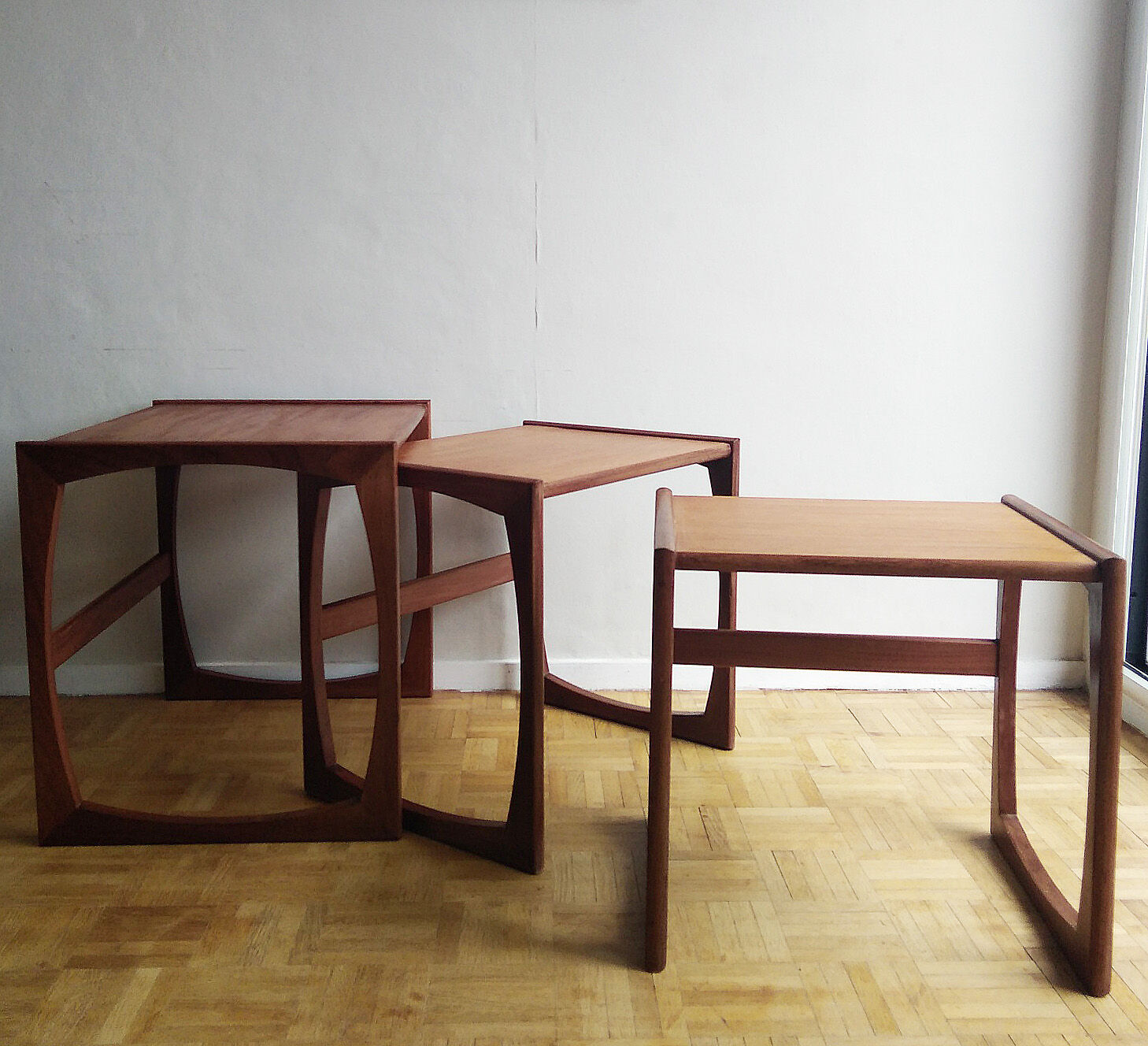 Tables gigognes en teck - G Plan - années 1960