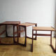 Tables gigognes en teck - G Plan - années 1960