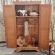 Antique pine cabinet