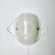 Model 4636/2 Ice Glass Wall Lamp By Carlo Nason For Franken Kg, Germany 1970S