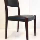 Suite of 6 Scandinavian chairs 1960