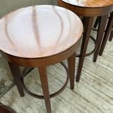 6 vintage Baumann bar stools