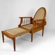 Morris beech lounge chair, Art Deco, France, Circa 1925
