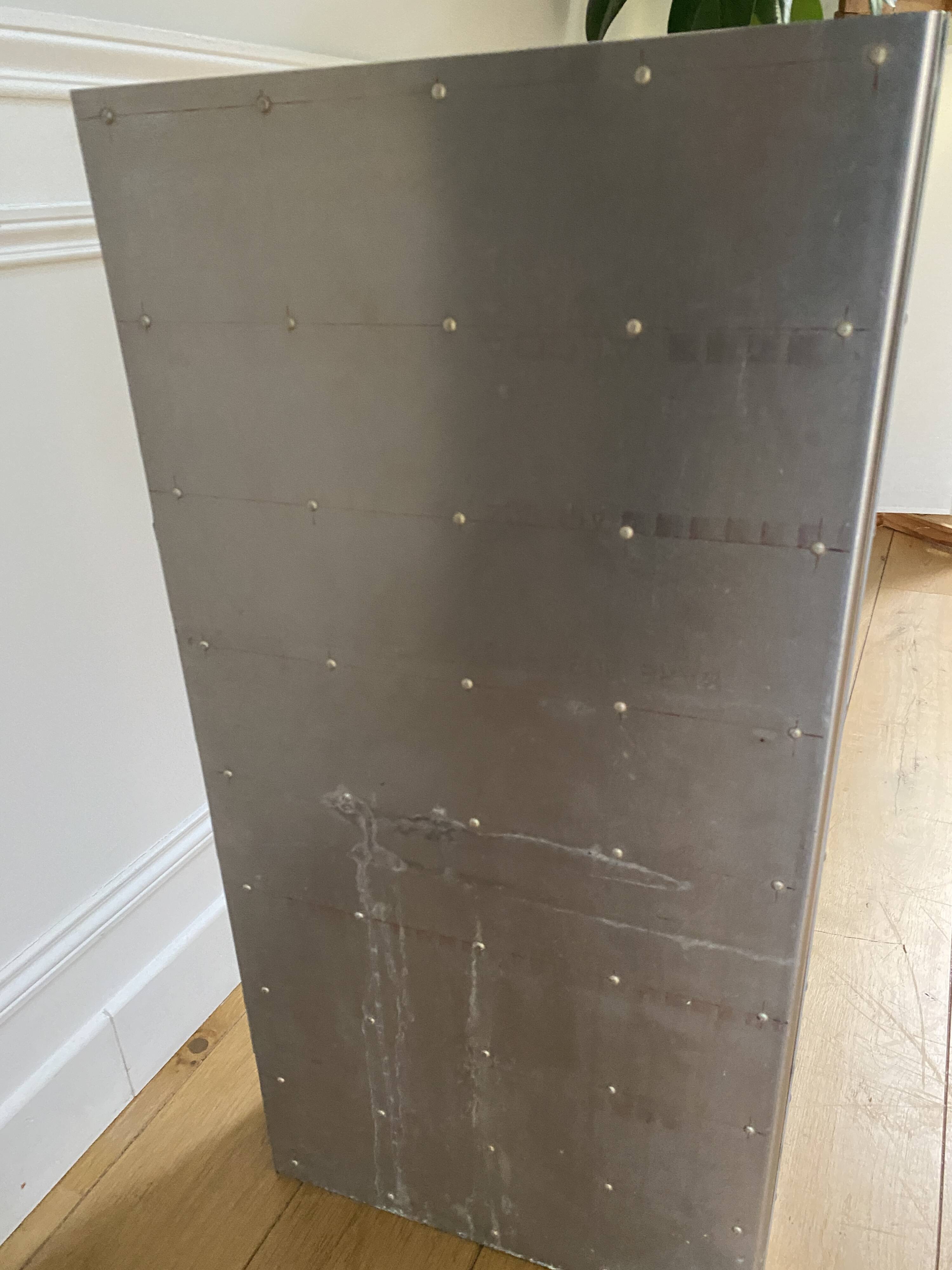 Meuble d'atelier en métal pour outils visserie 8 tiroirs vintage