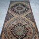 Vintage Turkish hallway rug 107x384 cm