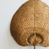 Woven wicker palm