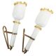 Pair of Murano wall lights Italy 1940