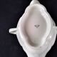 White porcelain sauce boat Pillivuyt