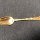 Vintage Art Nouveau Metal Teaspoons - Set of 6, France