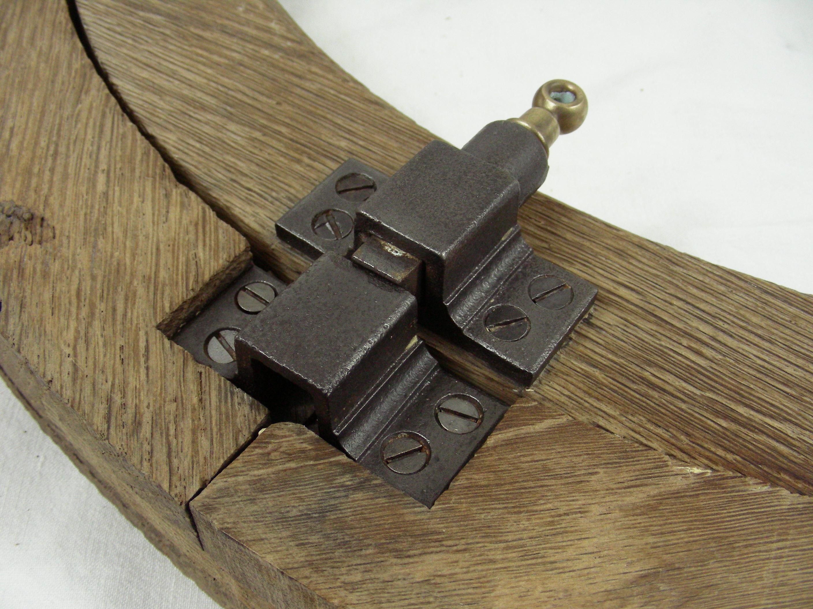 Window round porthole oak