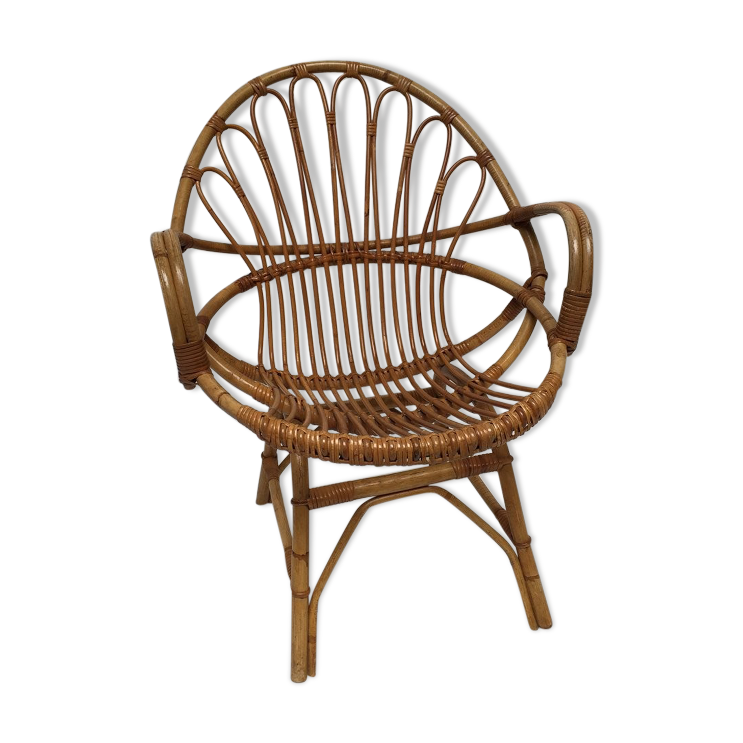 Vintage rattan Wicker Chair