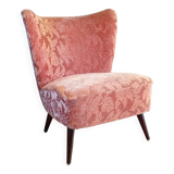 Pink cocktail armchair