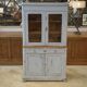 Patinated two-body buffet from the 19th century.
