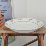 Plat de service doré