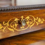Antique Inlaid Rosewood Dressing Table, 1910s