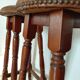 Paire tabourets bar vintage style pub anglais-75 cm