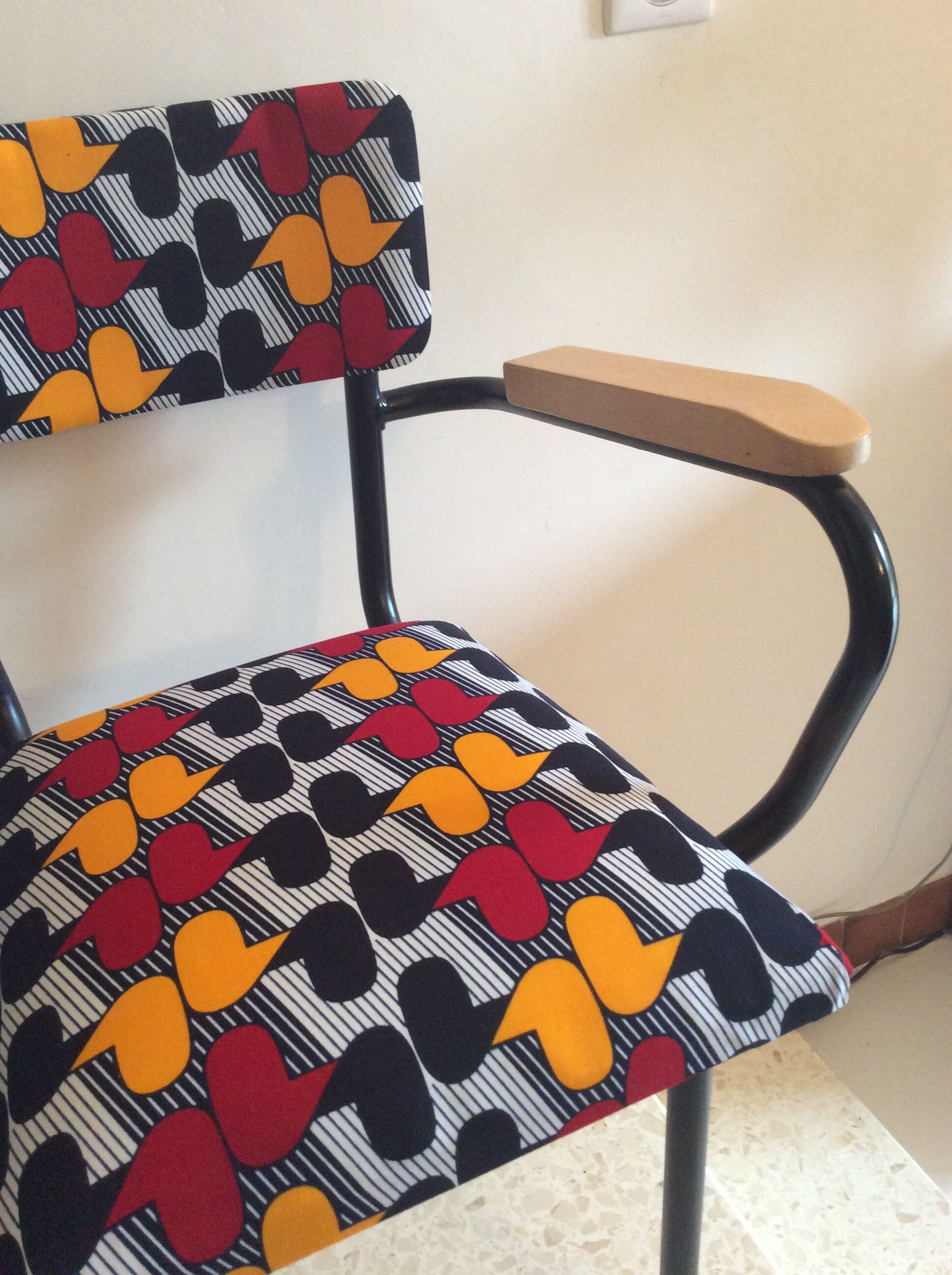 Vintage school master armchair