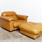 De Sede DS-101 "James Bond" armchair plus ottoman