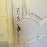 Antique knitted cabinet