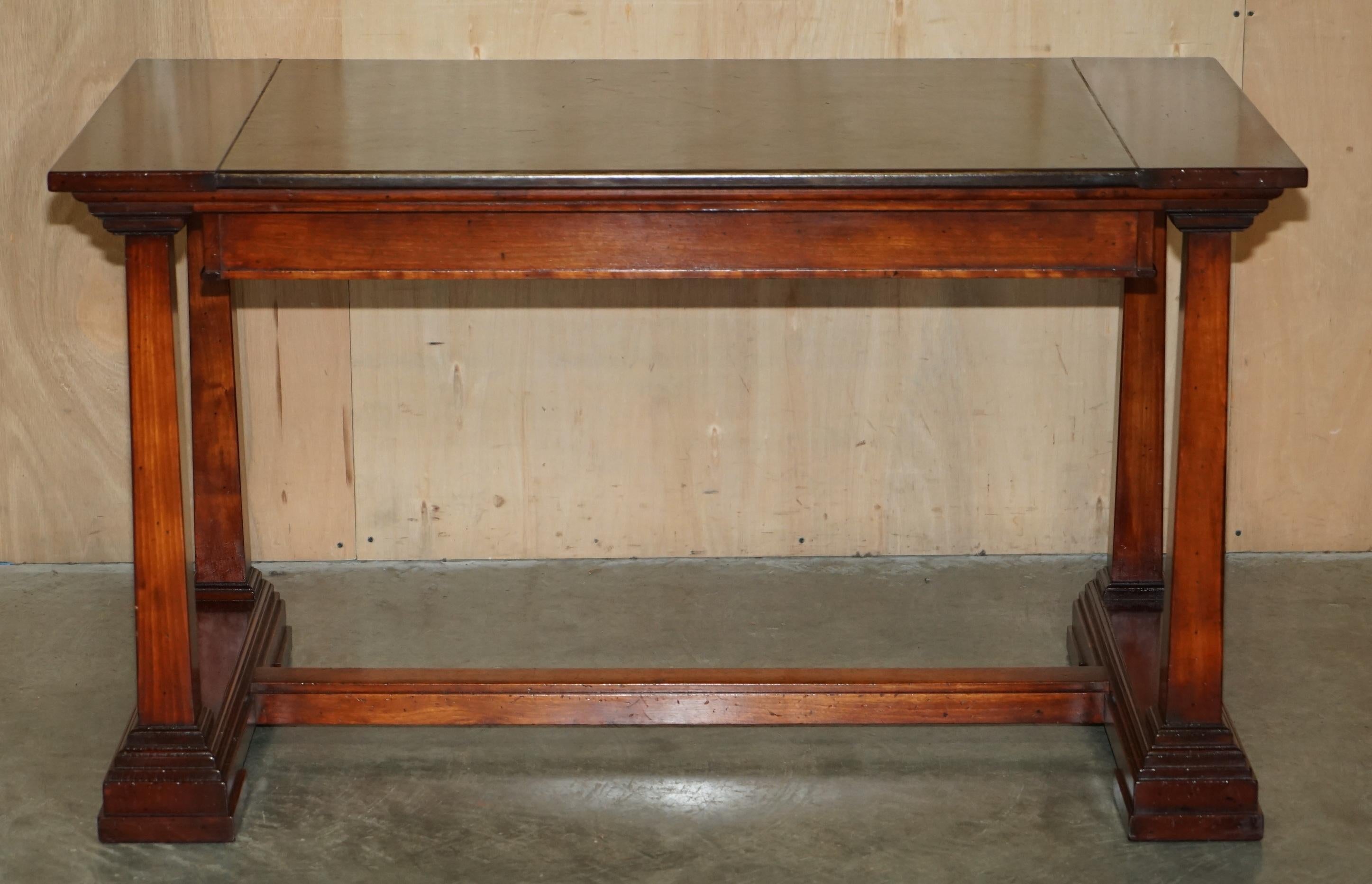 Bureau d'architecte vintage Harrods Kennedy cuir